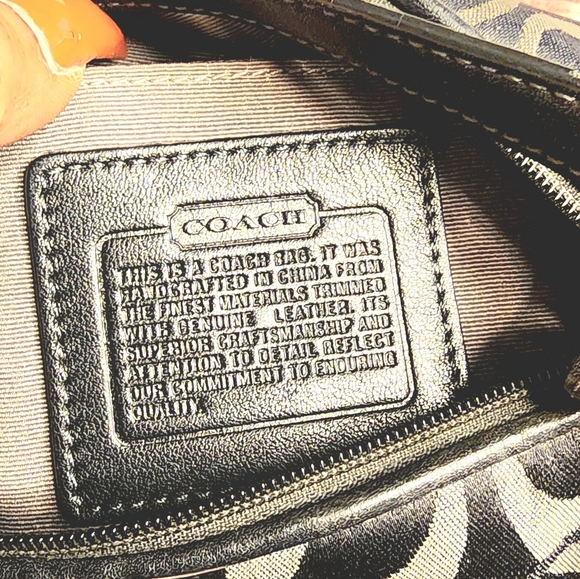 Small Coach Bag, Mini Coach, Monogram Coach Bag, Small handbag, Mini Purse - Picture 6 of 8